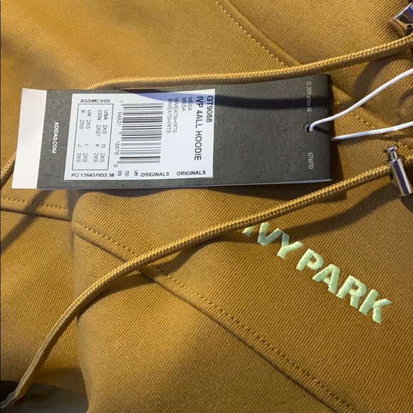 Adidas Ivy Park Long Sleeve Hoodie - Picture 3 of 3